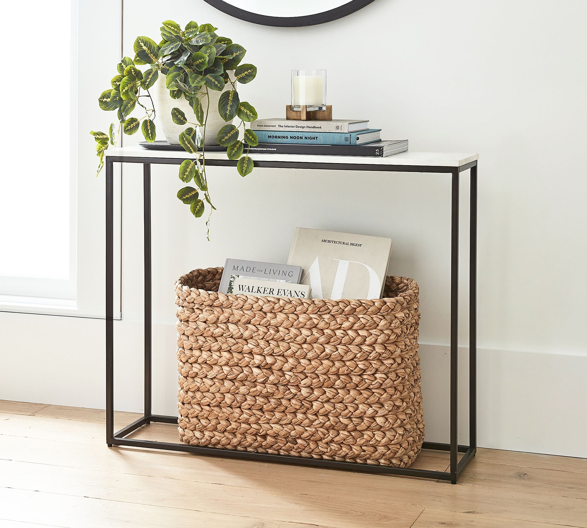 Delaney Marble Console Table (36") thumbnail 2
