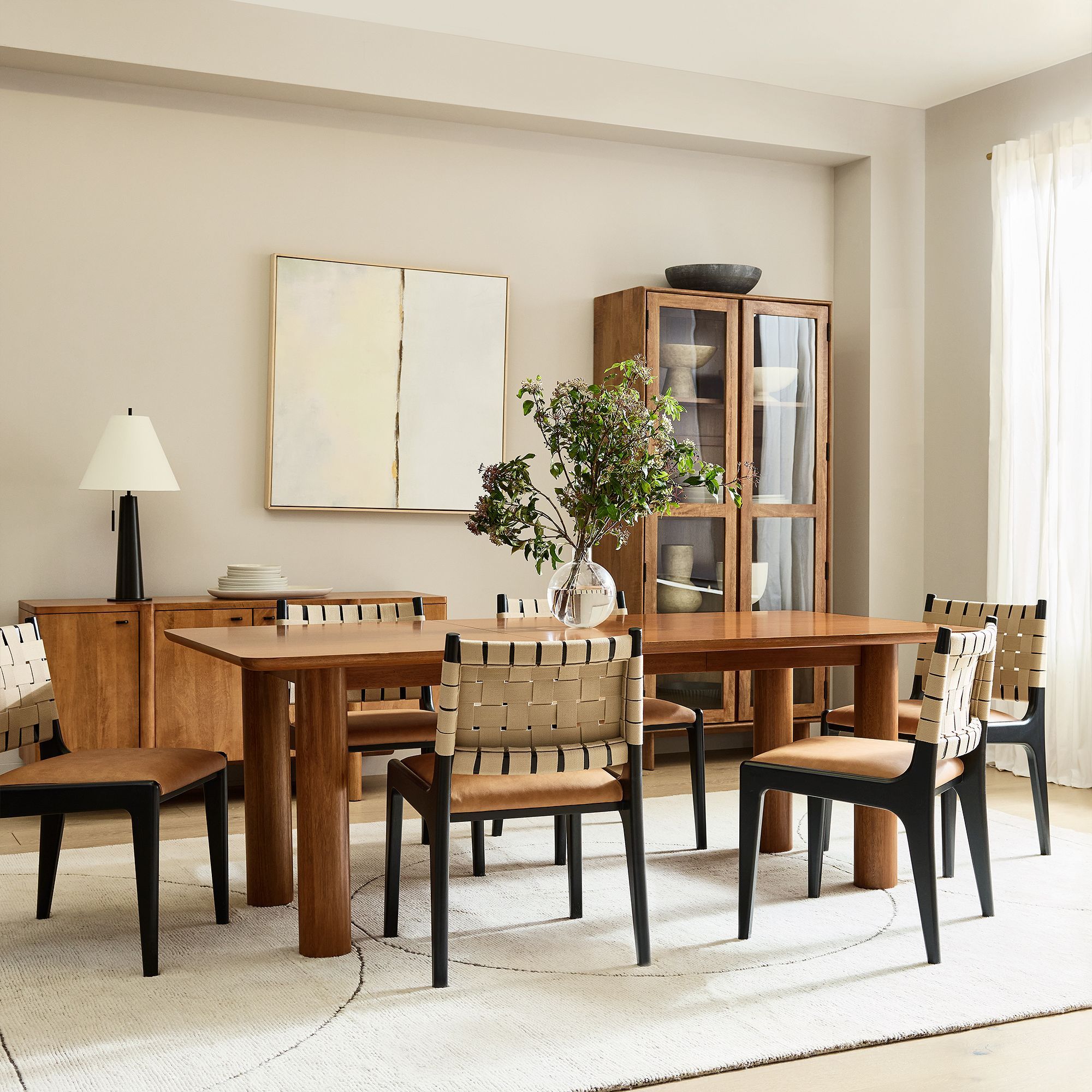 Branton Expandable Dining Table 84" thumbnail 2