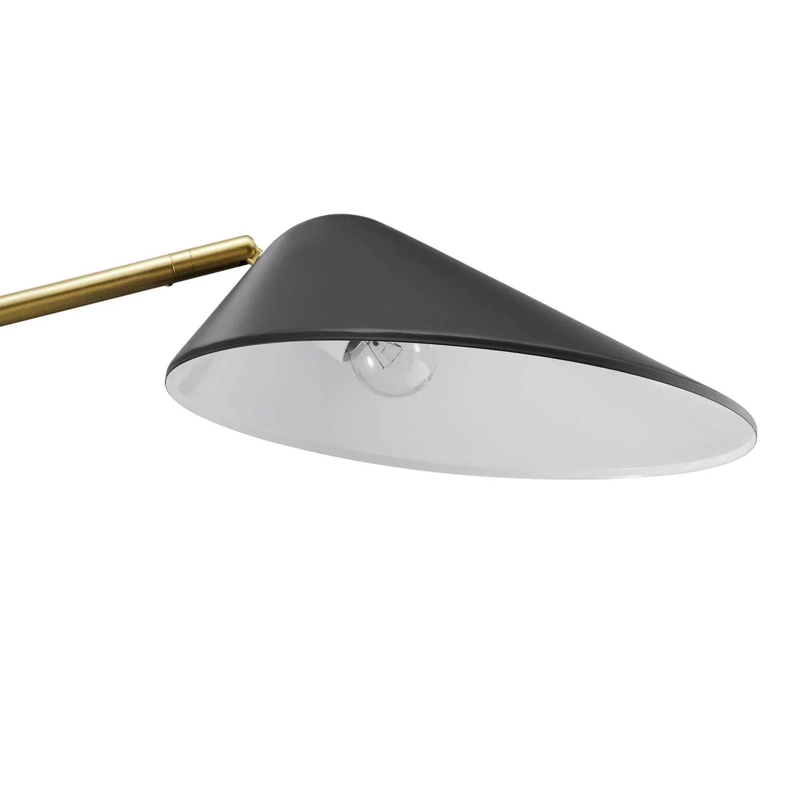 Black floor lamp thumbnail 3
