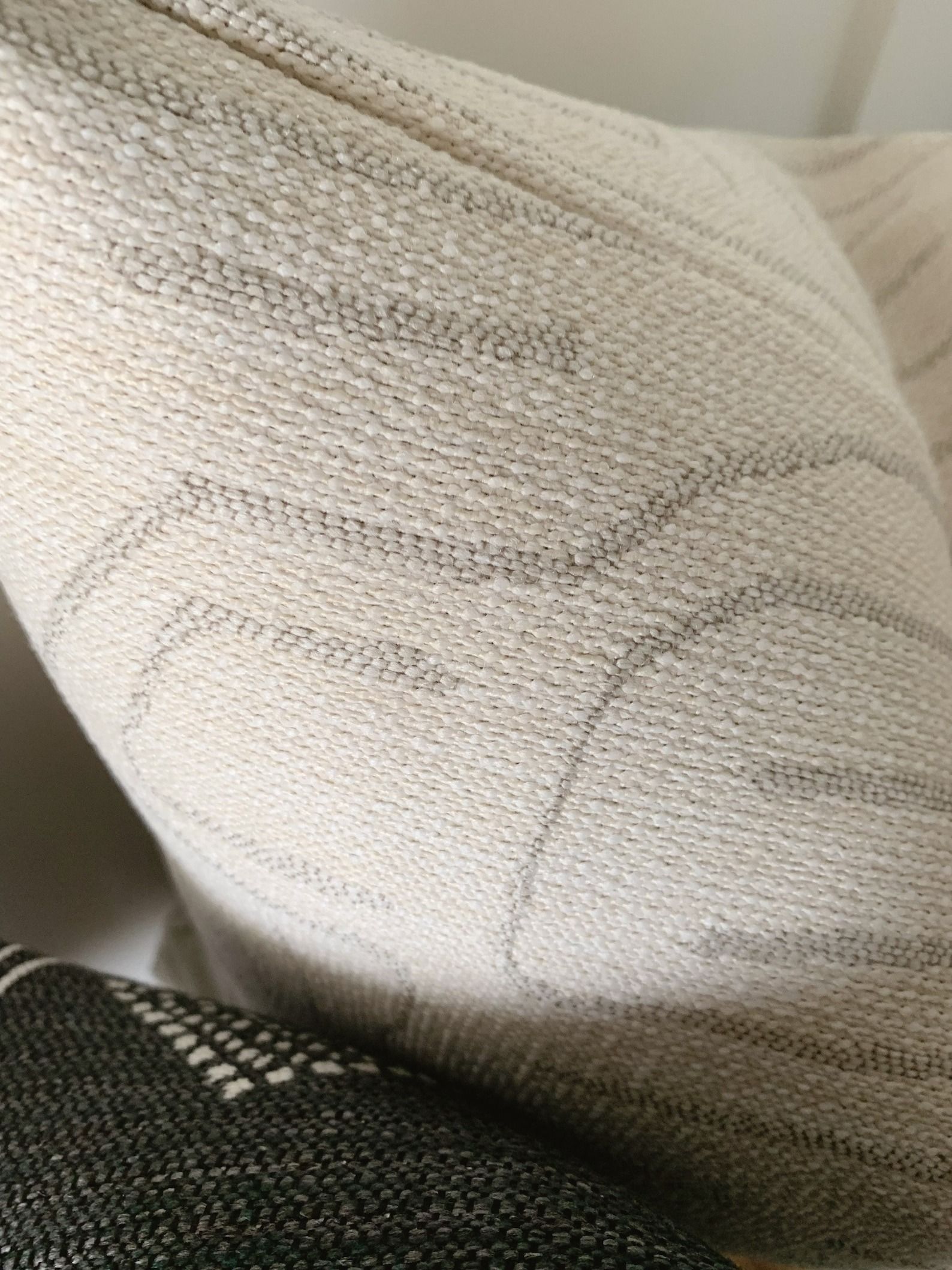 Swoosh Modern Graphic Outdoor Pillow Cover-20"x20" thumbnail 2