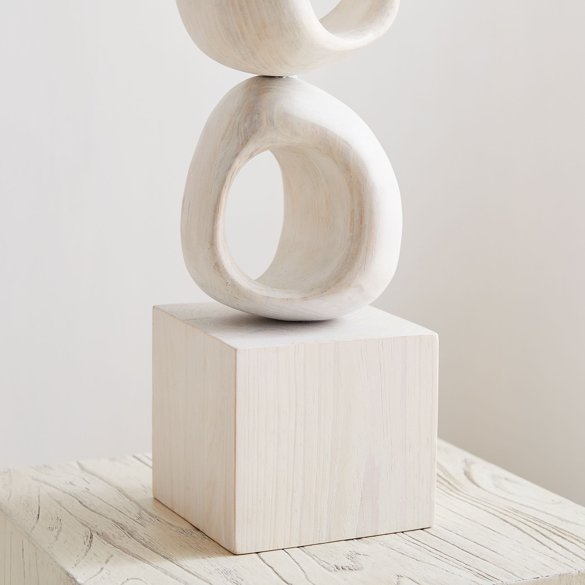 Diego Olivero Floor Sculptures White Circles thumbnail 2