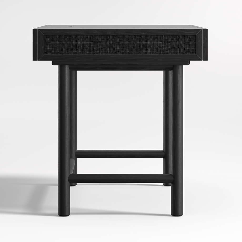 Emmer 48 Charcoal Oak Desk with Outlet thumbnail 4