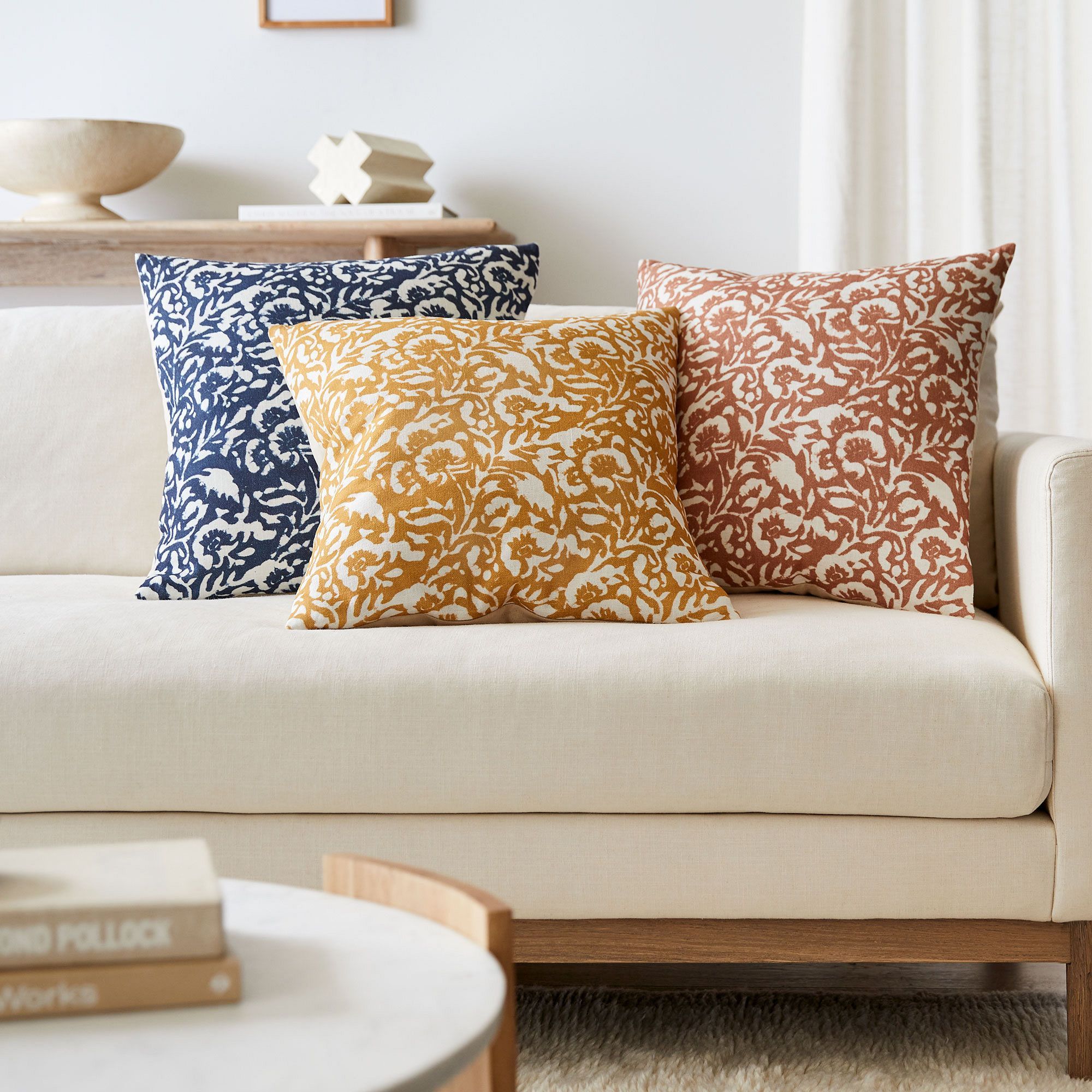 Batik Floral Pillow Cover thumbnail 2