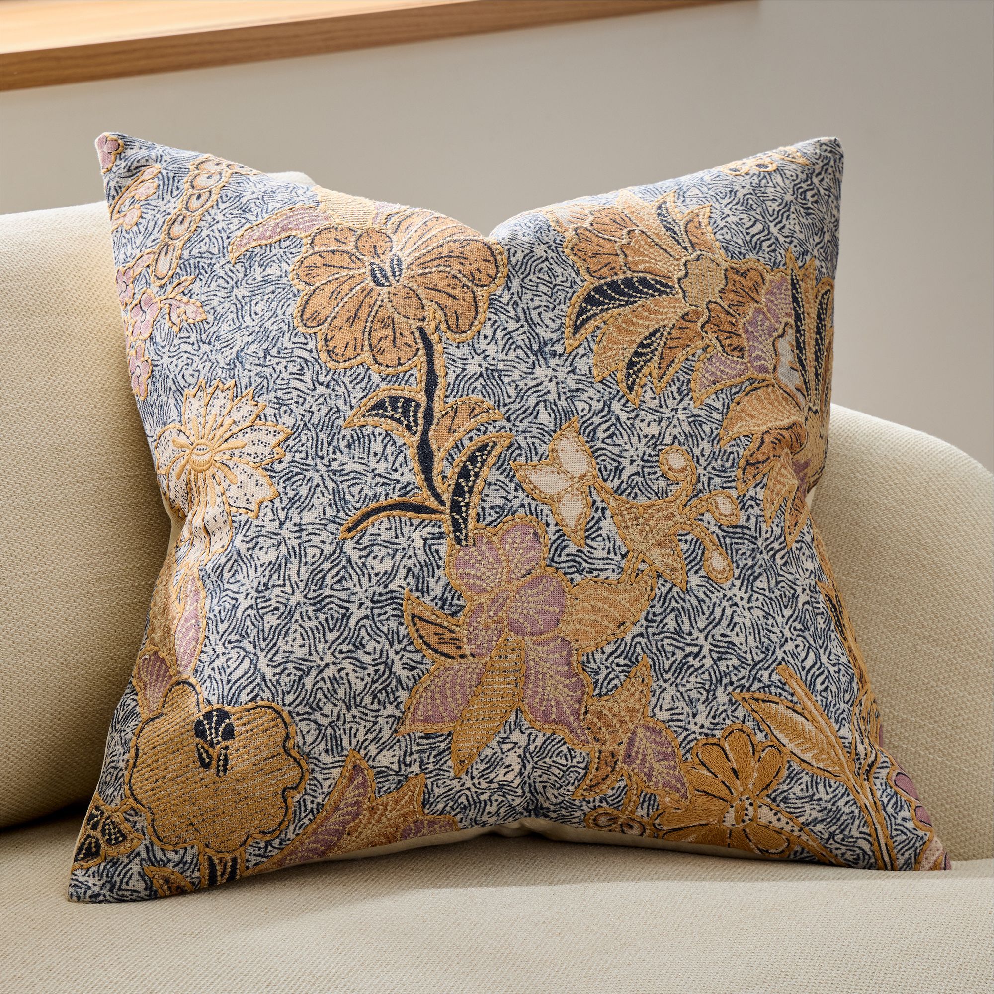 Ellory Floral Pillow Cover 20x20 thumbnail 3