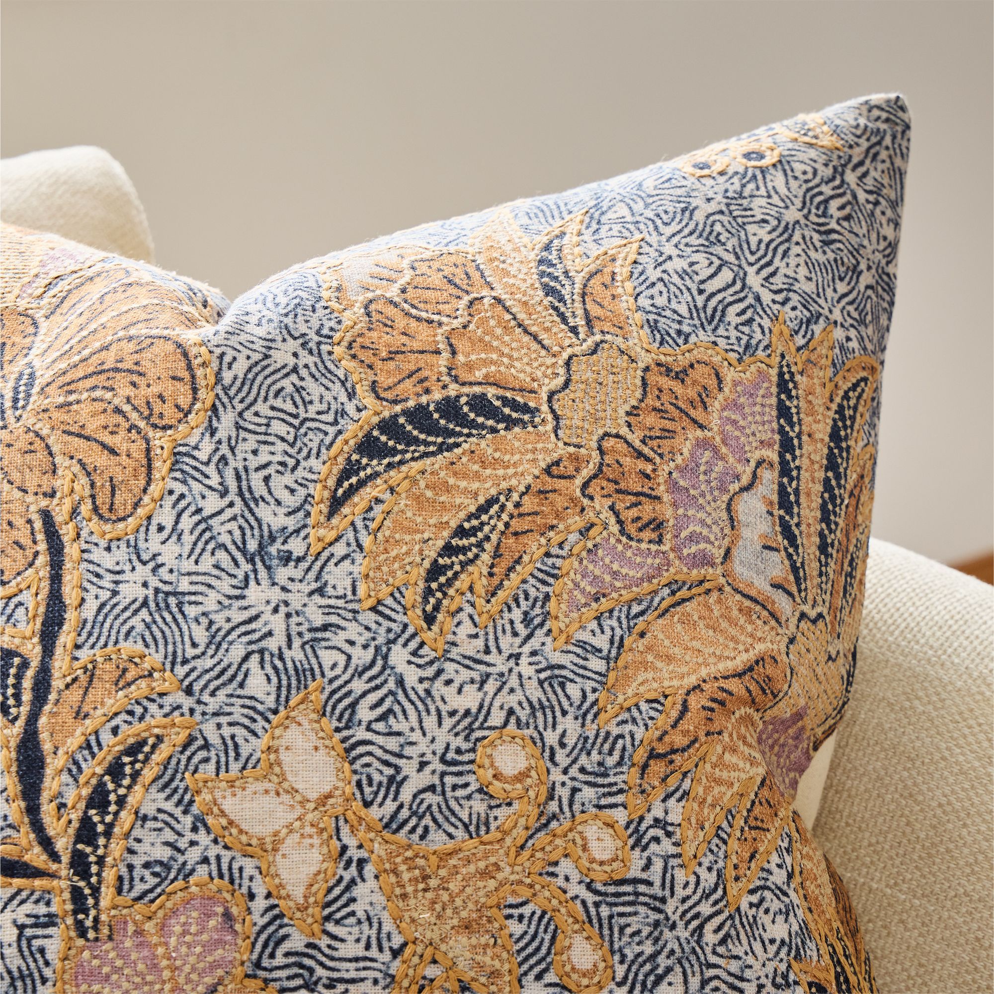 Ellory Floral Pillow Cover 20x20 thumbnail 4