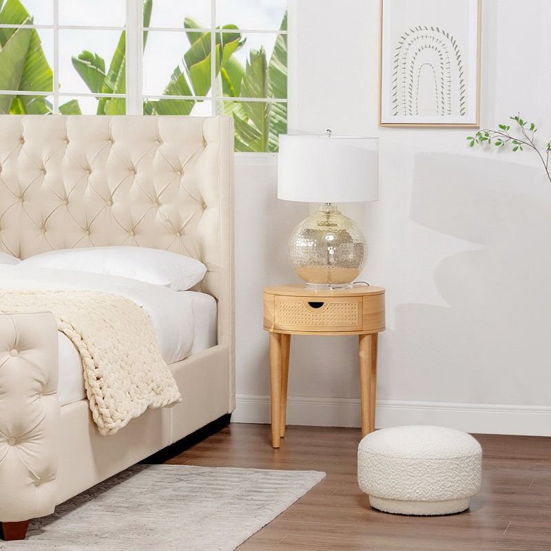 Ashalyn Upholstered Ottoman thumbnail 5