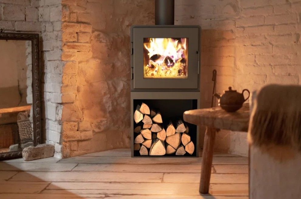Nova Natural Vent Freestanding Wood Burning Stove thumbnail 2