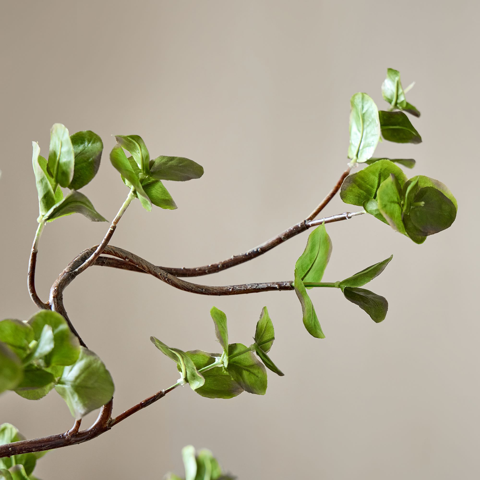 Faux Potted Wire Netting Bush Plant thumbnail 2
