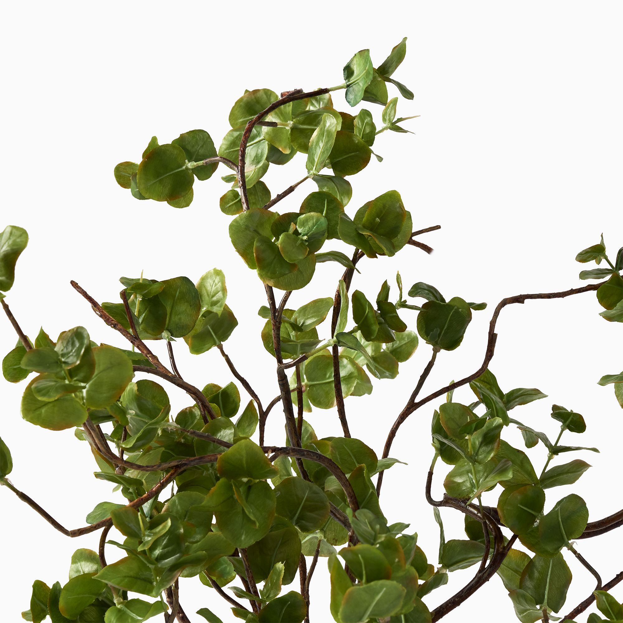 Faux Potted Wire Netting Bush Plant thumbnail 4