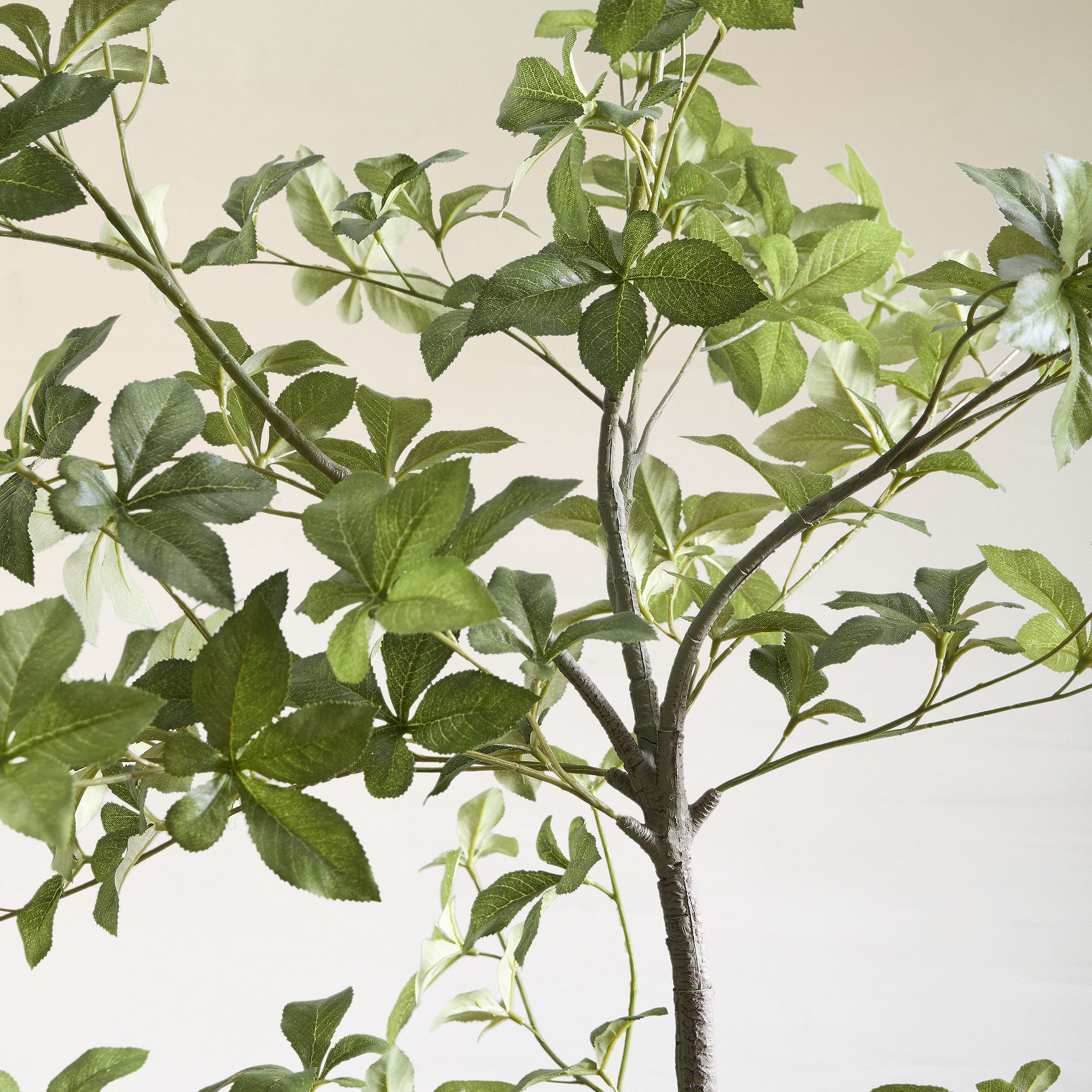 Faux Potted Quince Leaf Tree only Plant thumbnail 2