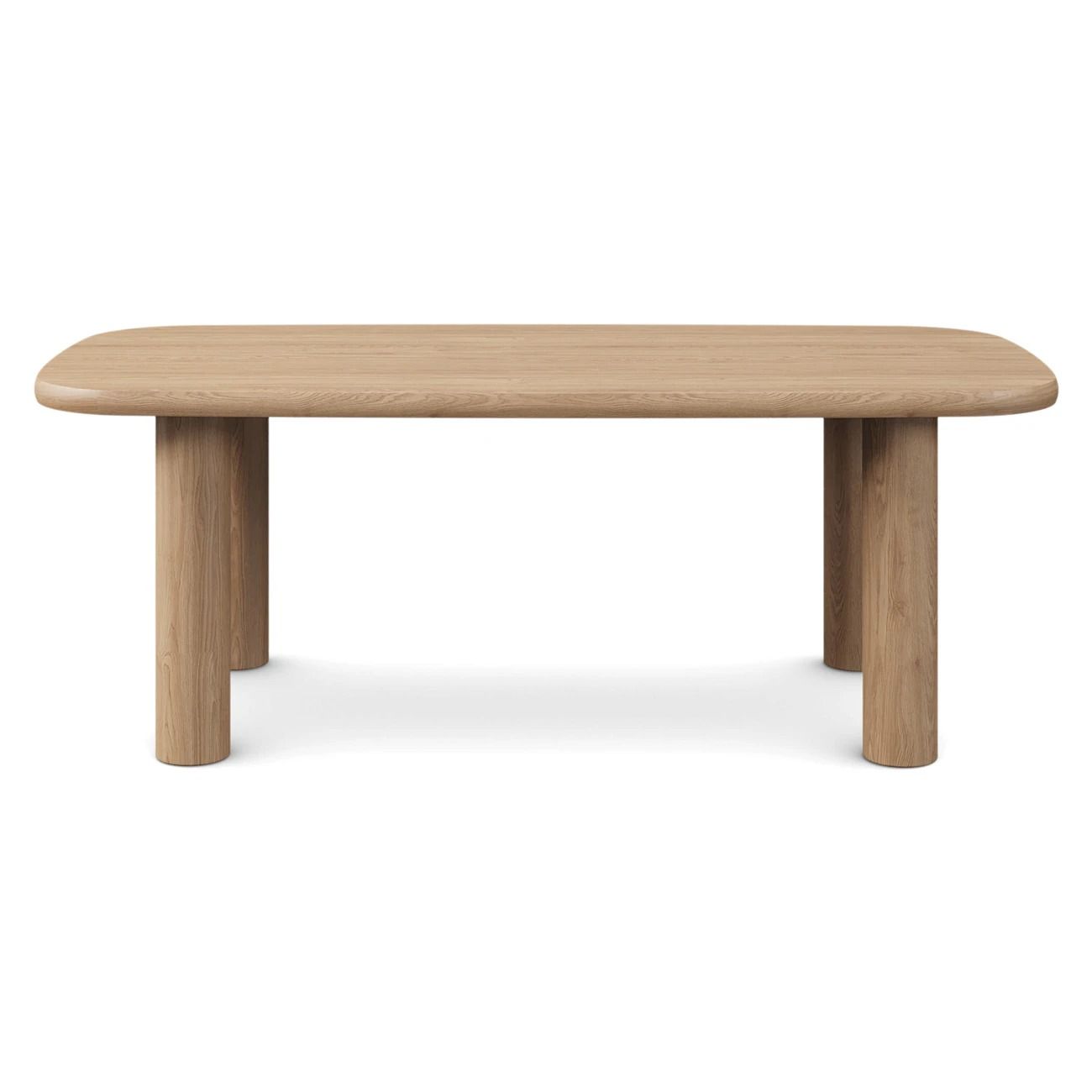 Muhly White Oak Dining Table For 6 thumbnail 2