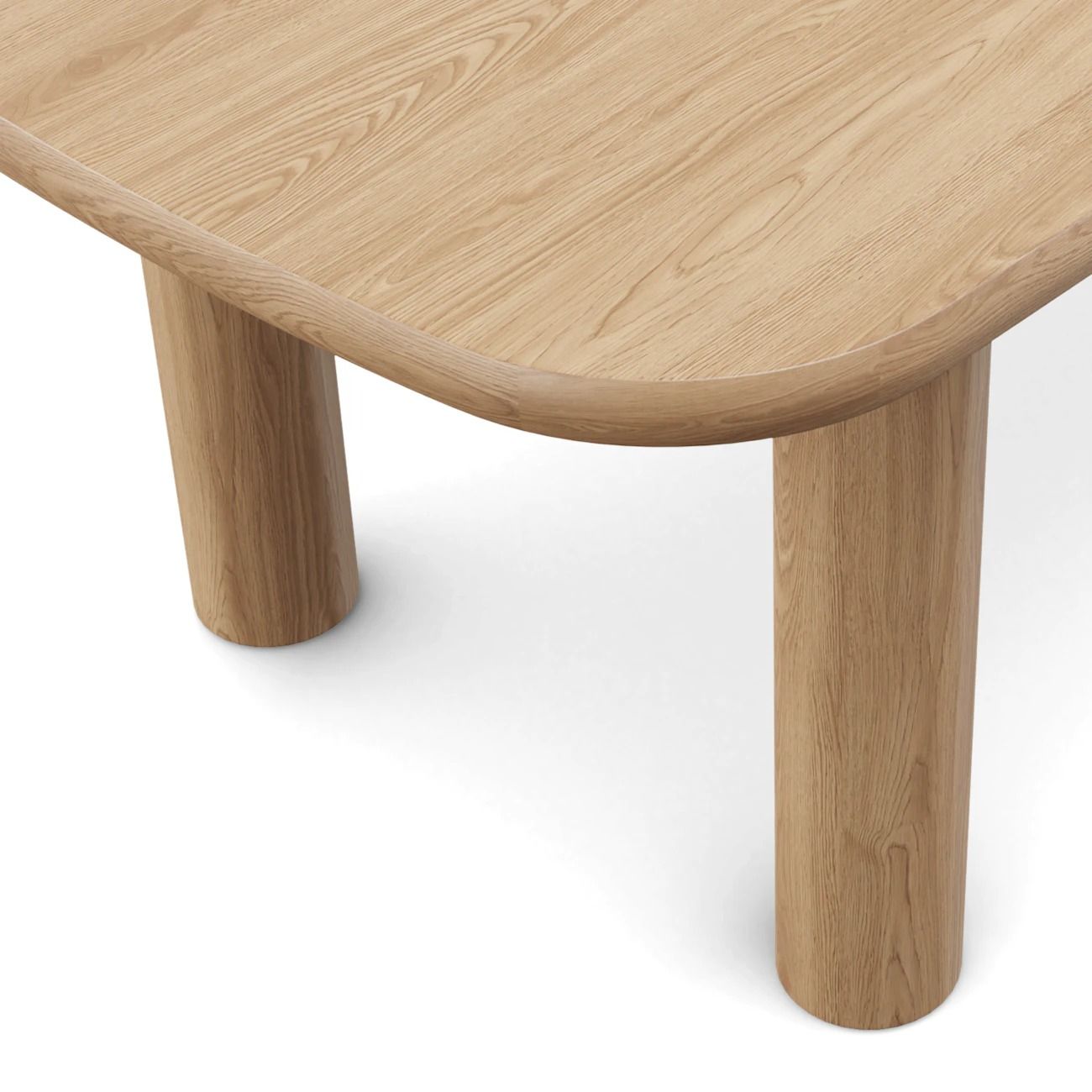 Muhly White Oak Dining Table For 6 thumbnail 4