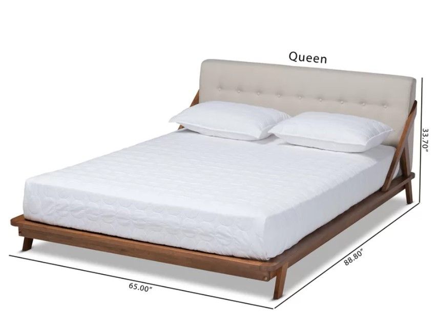 Dawniel Upholstered Platform Bed thumbnail 5