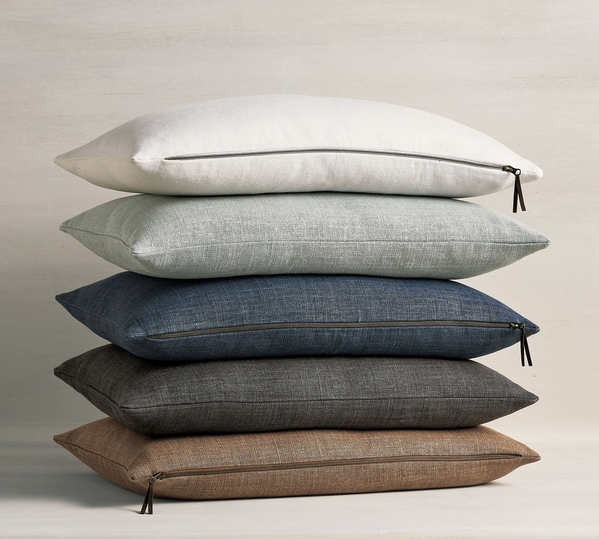 Belgian Linen Lumbar Pillow thumbnail 2