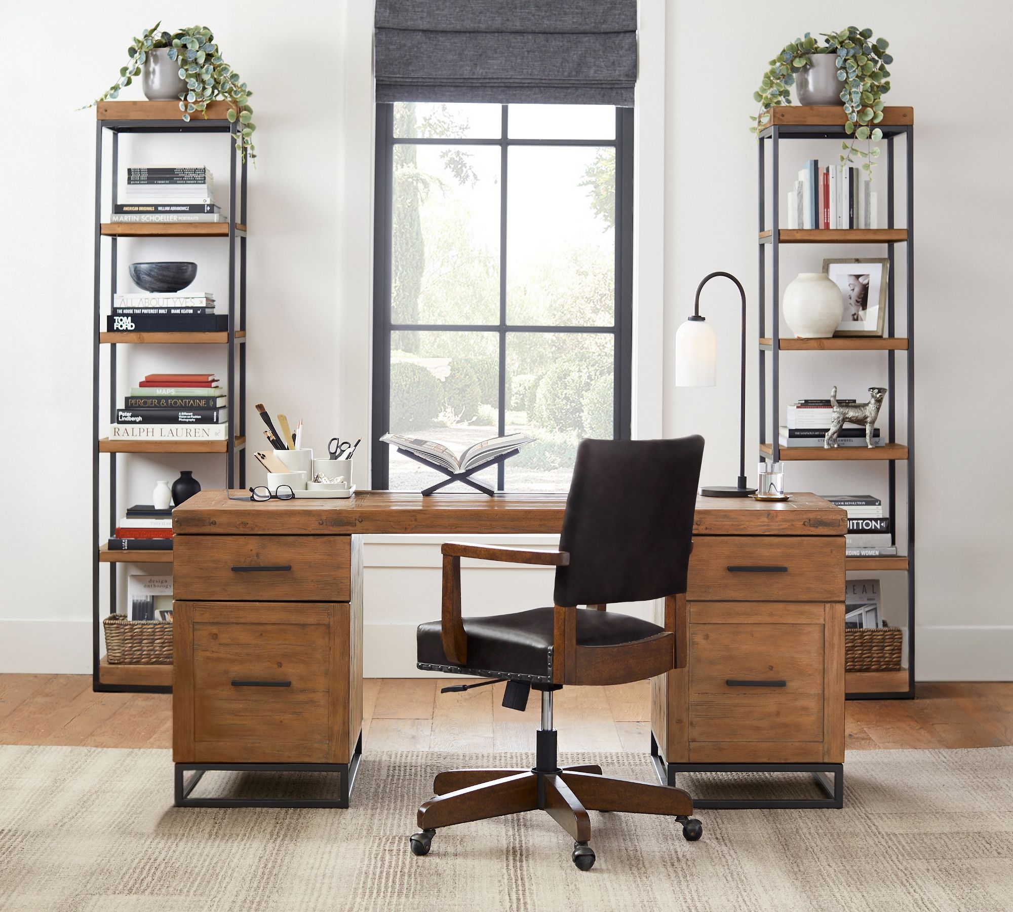 Malcolm Executive Desk (68") thumbnail 2