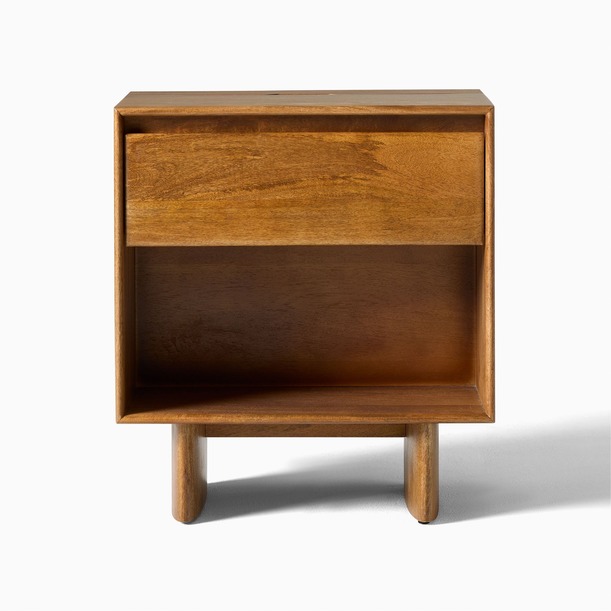 Anton Solid Wood Charging Nightstand thumbnail 3
