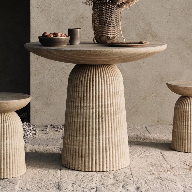 Tithi Concrete Bistro Table thumbnail 2