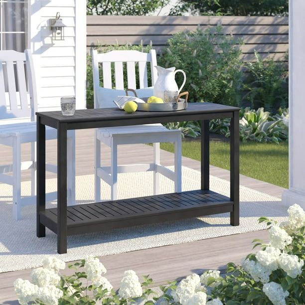 Carey Wooden Buffet Console Table thumbnail 4