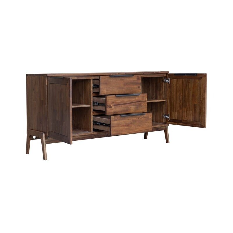 Vanfleet 63'' Solid Wood Sideboard thumbnail 2