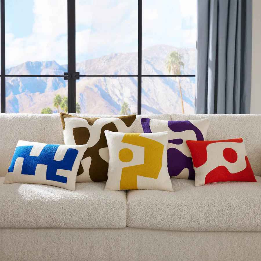 Ojai Path Pillow-16"x16" thumbnail 2