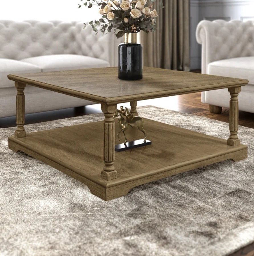 Allaroe Square Coffee Table thumbnail 2