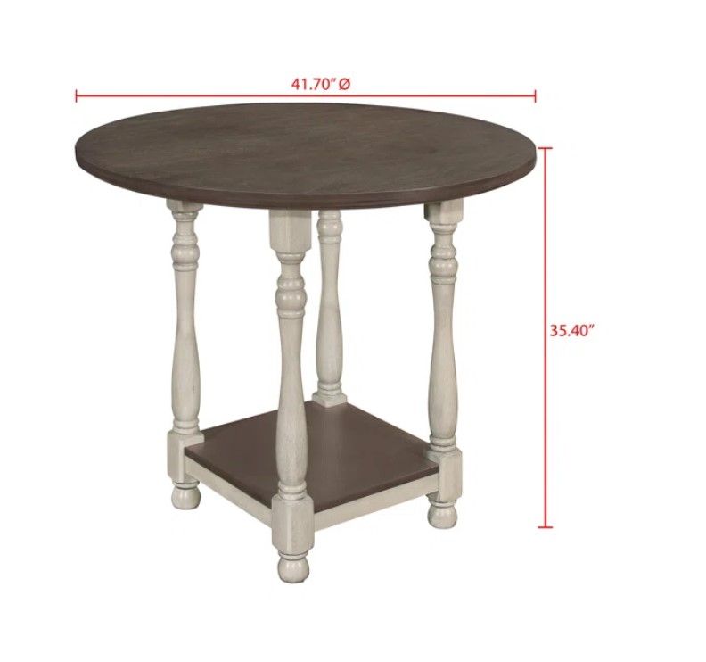 Trawalla Round Solid Wood Base Dining Table thumbnail 3