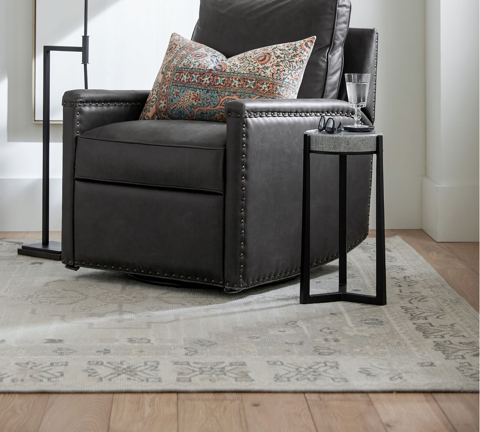 Aurelia Hand Knotted Wool Rug-6'x9' thumbnail 3