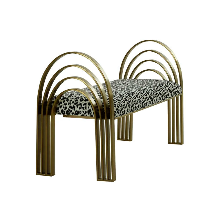 Print Velvet Bench thumbnail 2