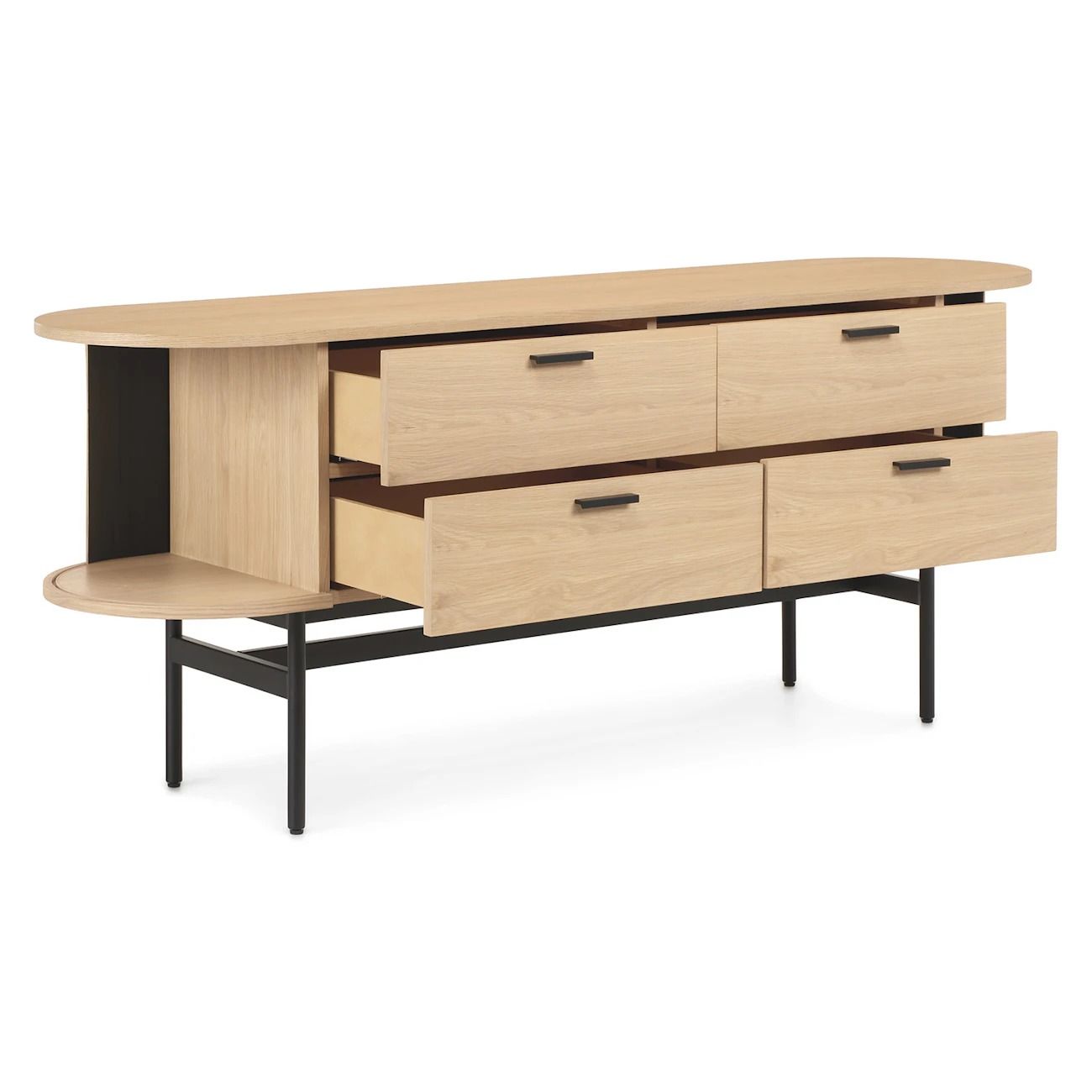 Maya White Oak Sideboard thumbnail 3