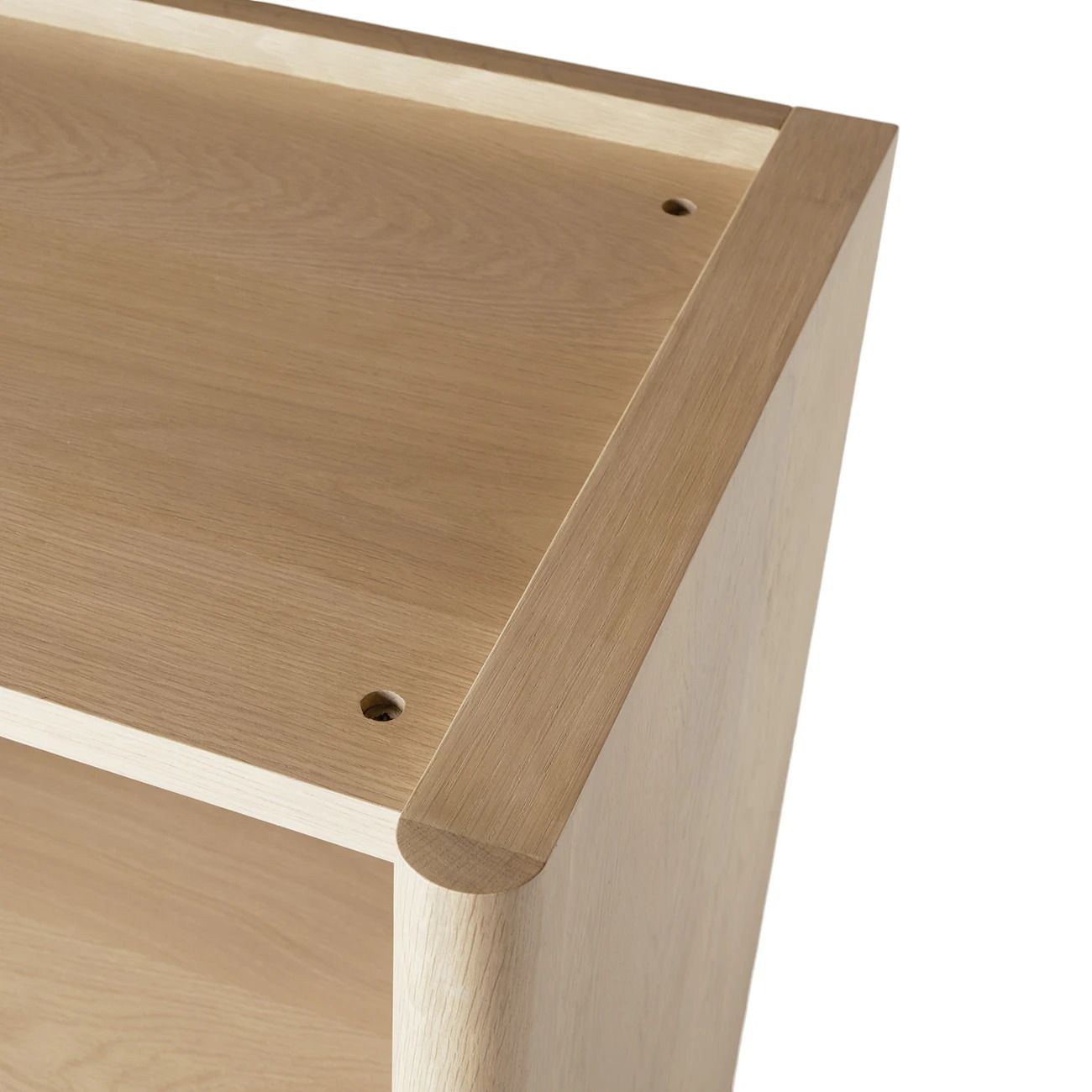 Torme White Oak Tall Bookcase thumbnail 5