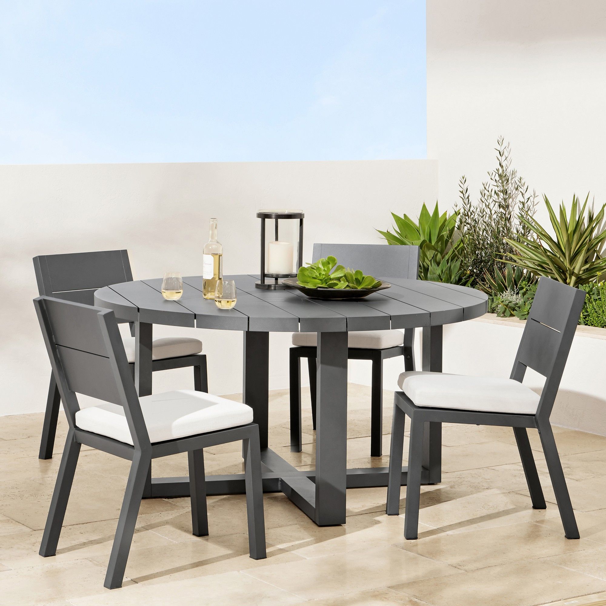Larnaca Outdoor Round Dining Table thumbnail 2