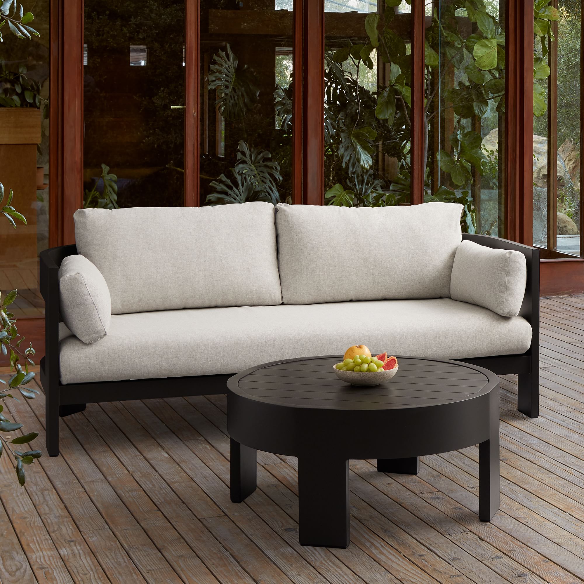 Caldera Aluminum Outdoor Sofa thumbnail 2