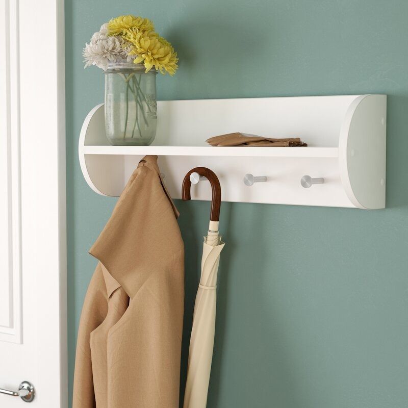 Hook Wall Mounted Coat Rack thumbnail 3