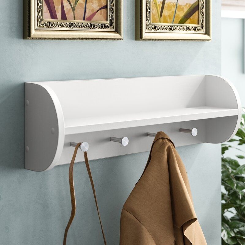 Hook Wall Mounted Coat Rack thumbnail 4
