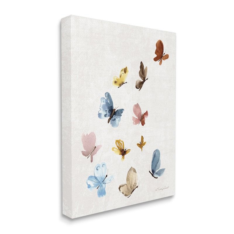 Varied Butterflies Flutter Nature Graphic Art thumbnail 2