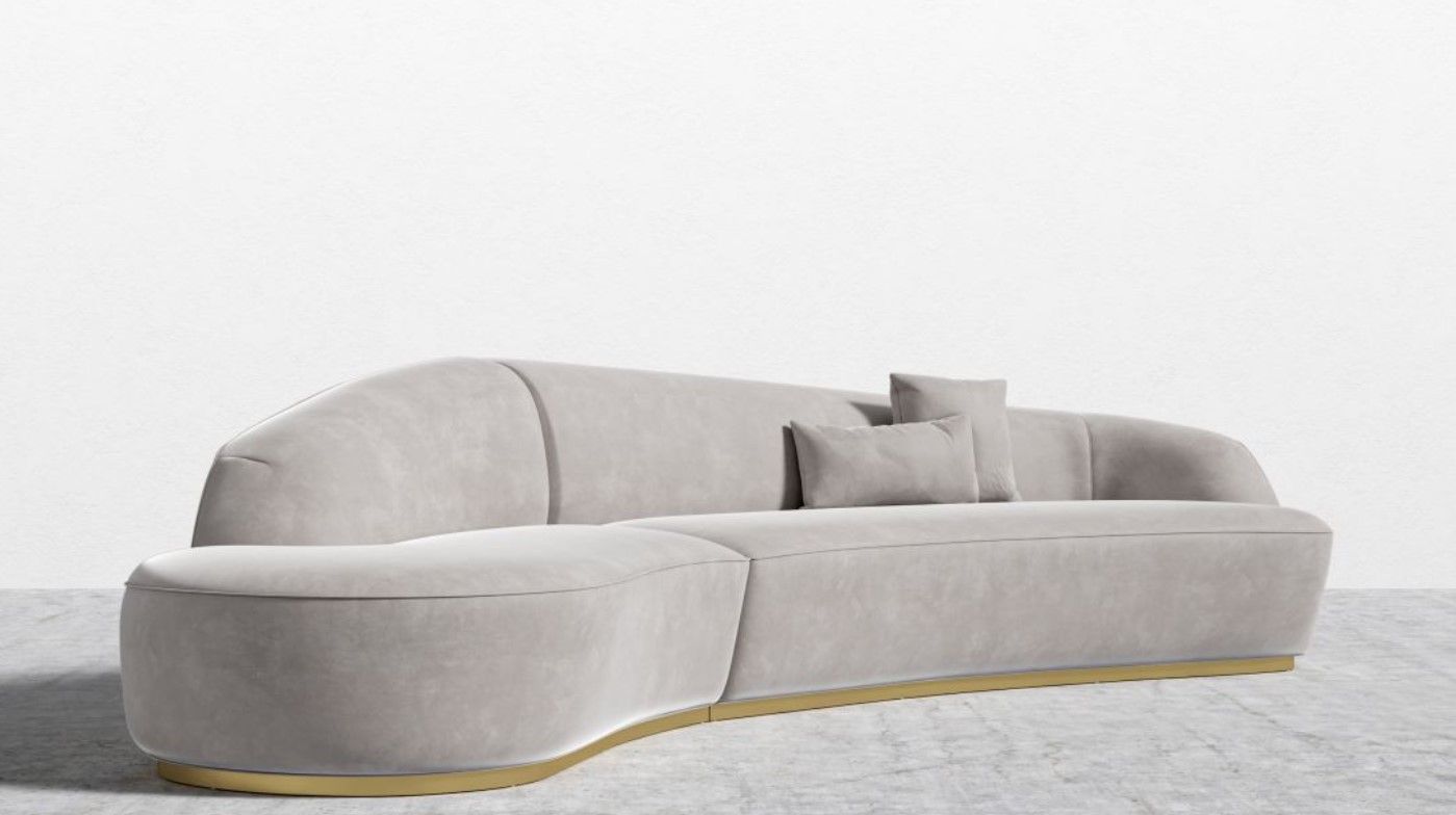 Reya Curved Sectional thumbnail 2