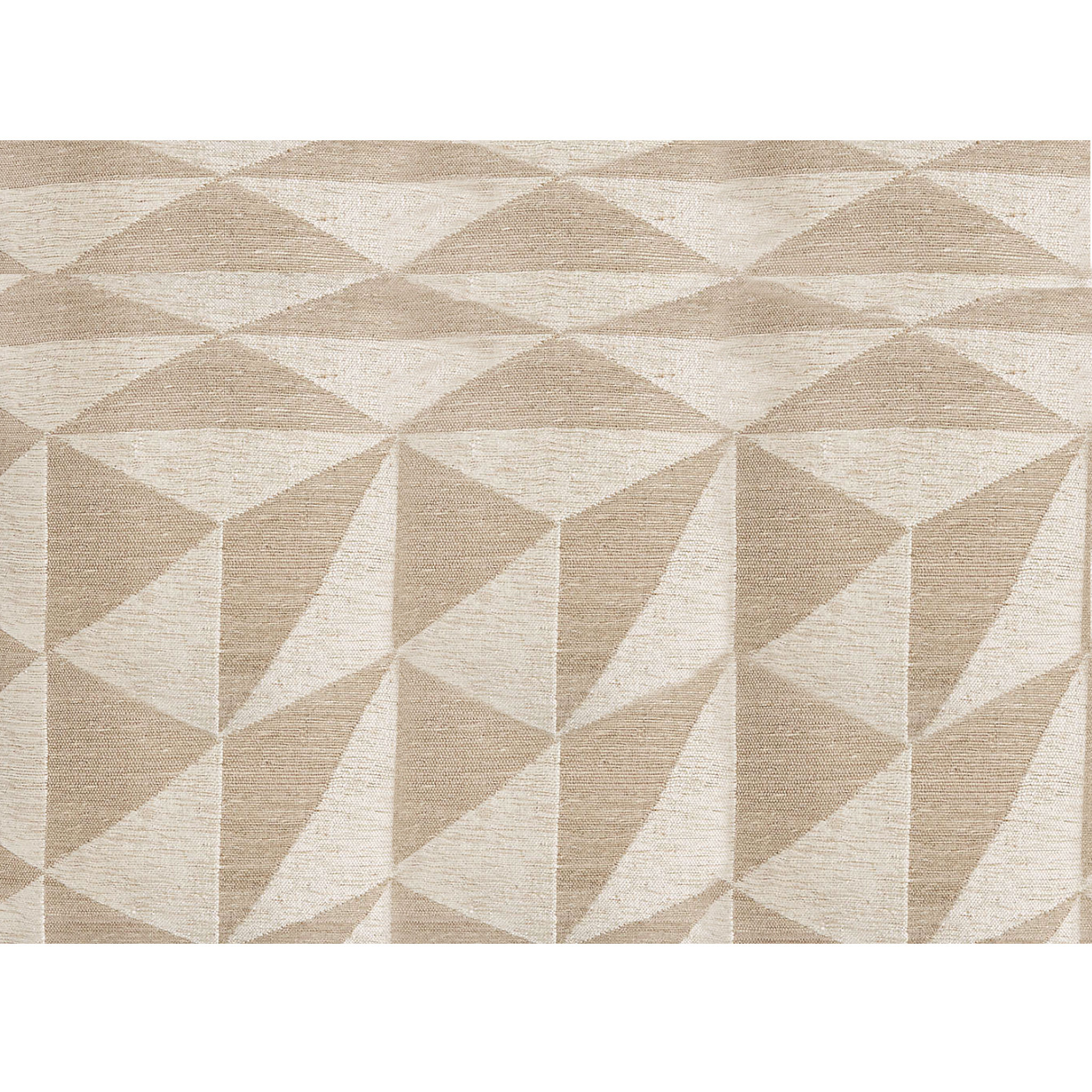 Natural Tan Brown 20"x20" Textured Triangle Outdoor Throw Pillow thumbnail 3
