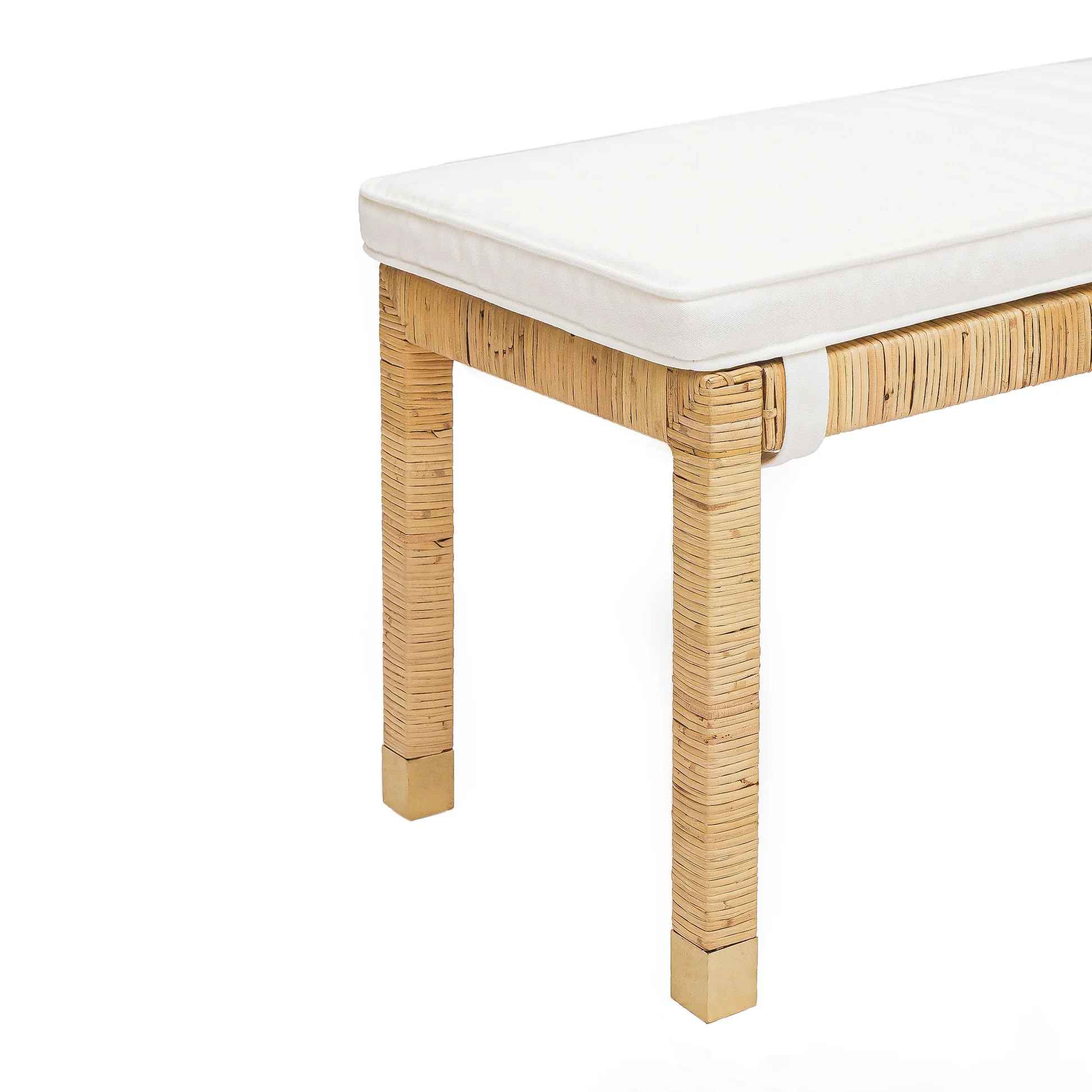 Allana Rattan Bench thumbnail 4