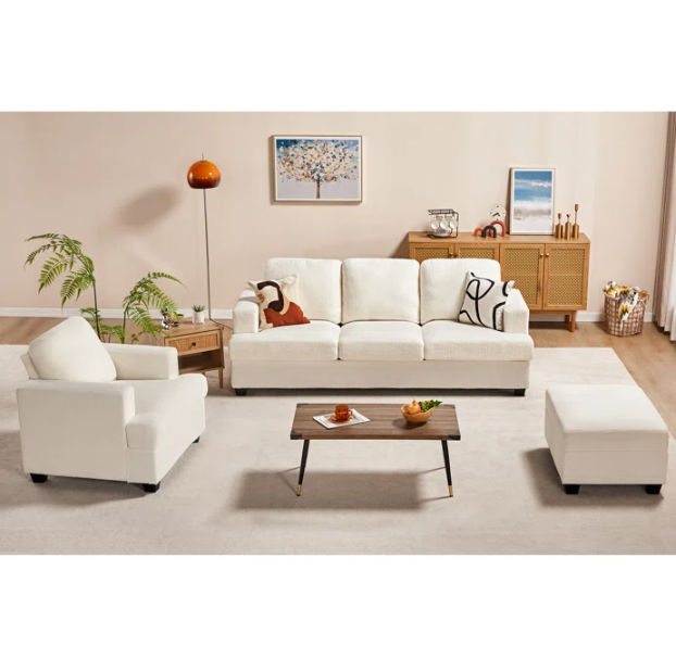 Berlinde 3 Piece Living Room Sofa thumbnail 2
