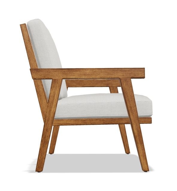 Grantsville Wood Frame Accent Chair with Grid Back thumbnail 3