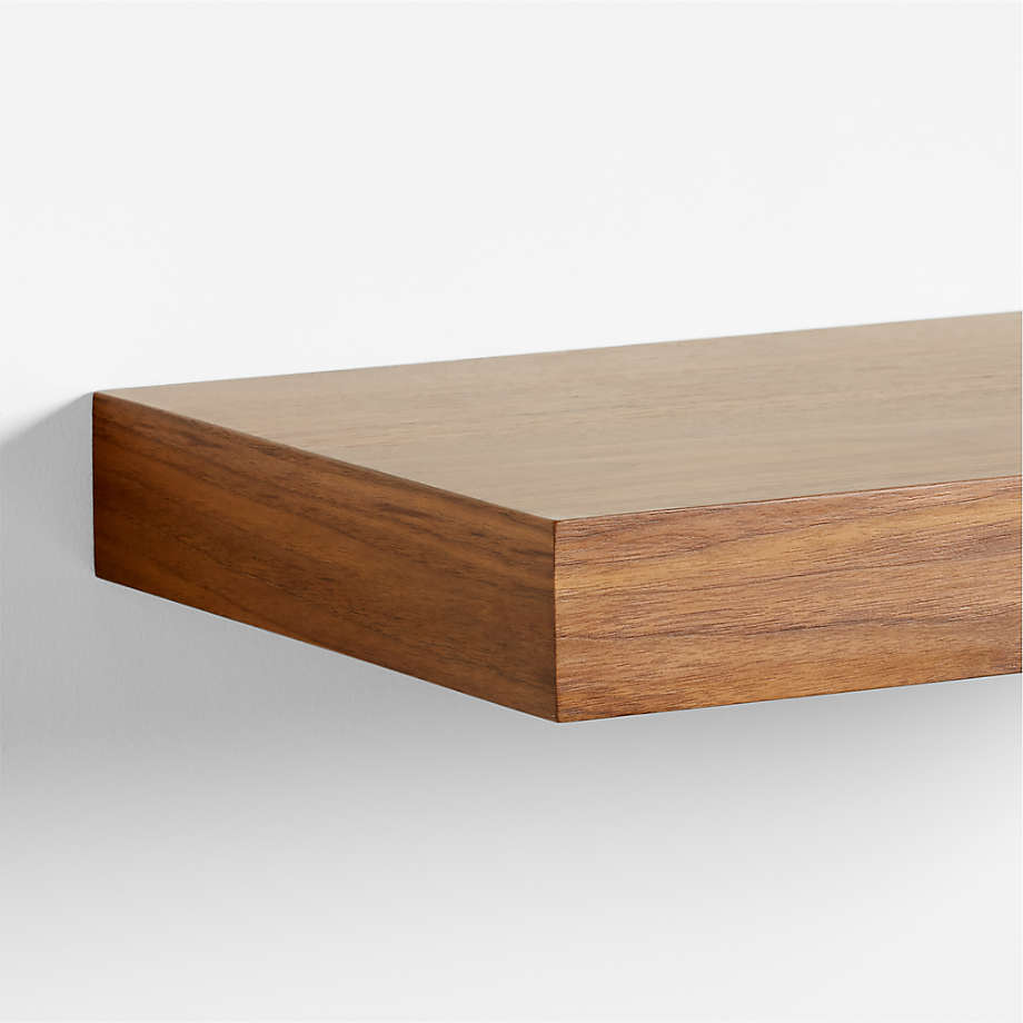 Walnut Wood Floating Shelf 36 thumbnail 3
