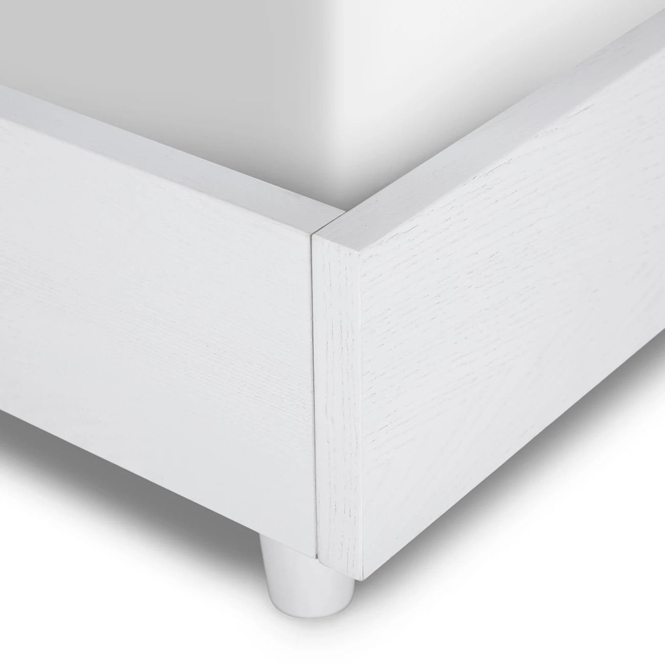 Basi White King Bed Frame thumbnail 4