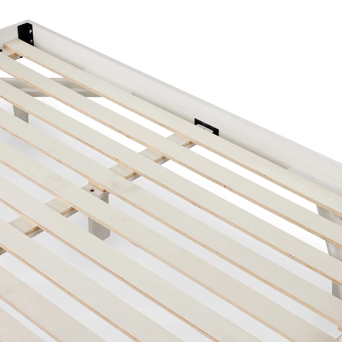 Basi White King Bed Frame thumbnail 5