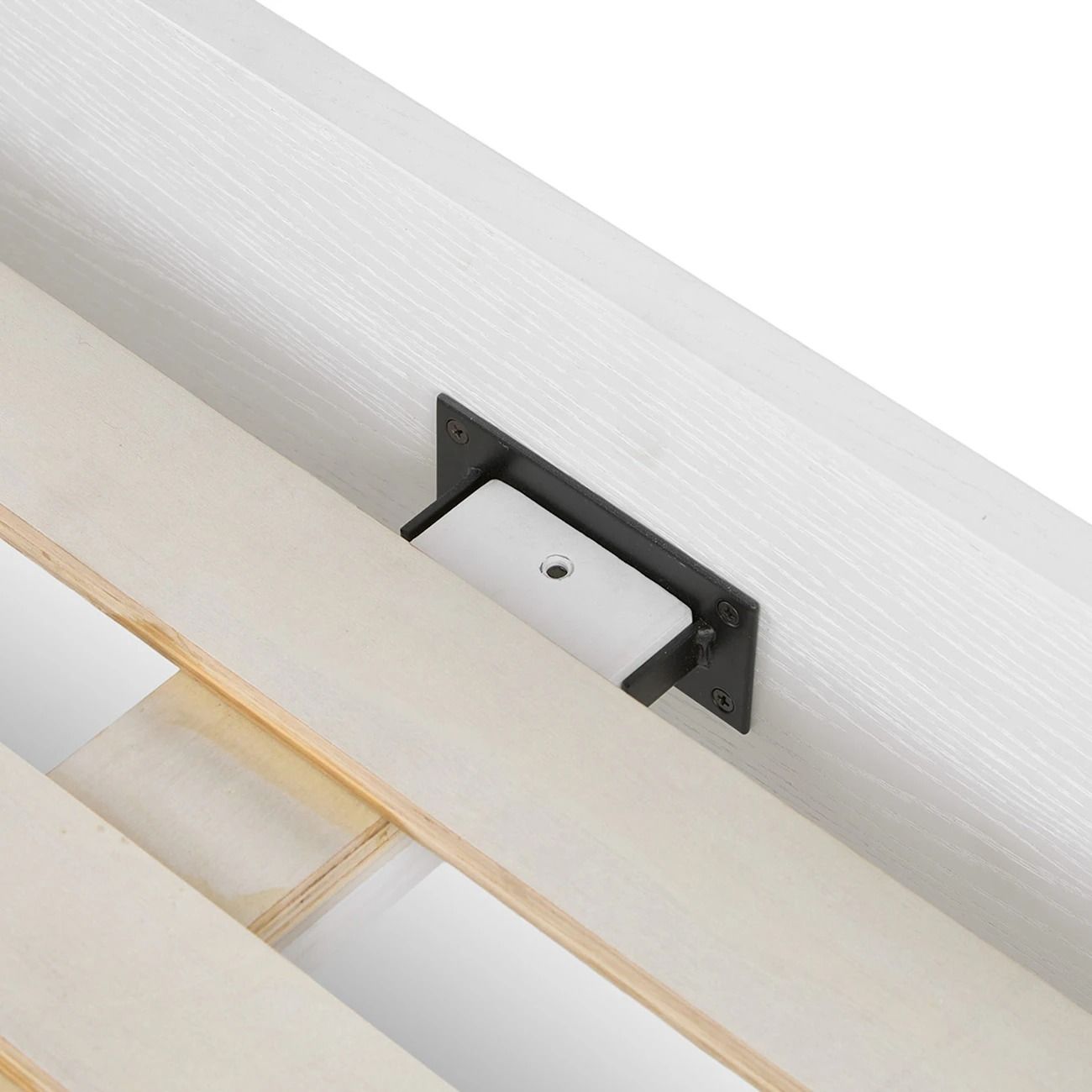 Basi White King Bed Frame thumbnail 6
