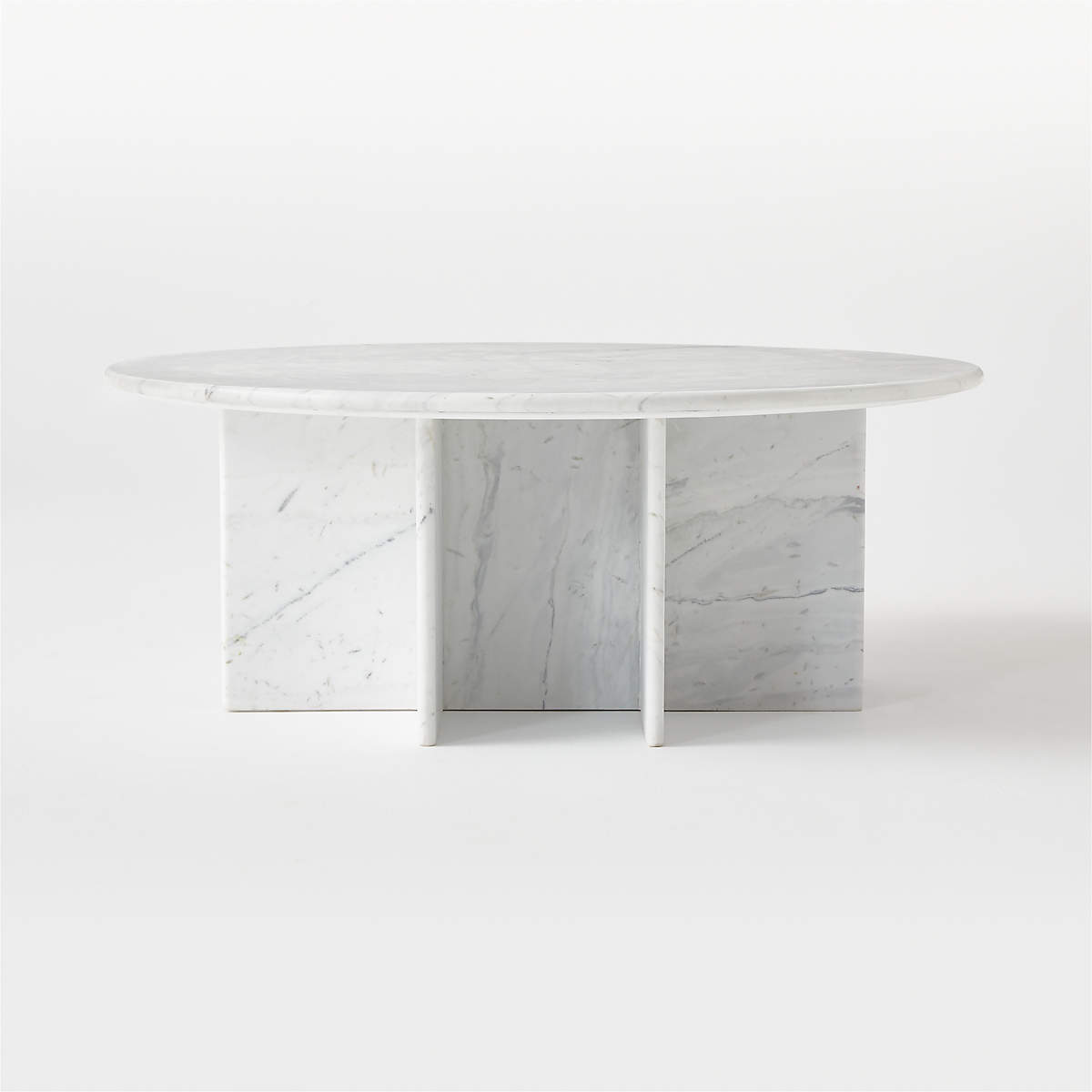 PASAR WHITE MARBLE COFFEE TABLE thumbnail 2