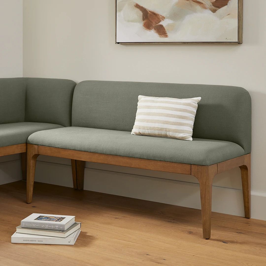Rosin Welsh Green Armless Banquette thumbnail 2