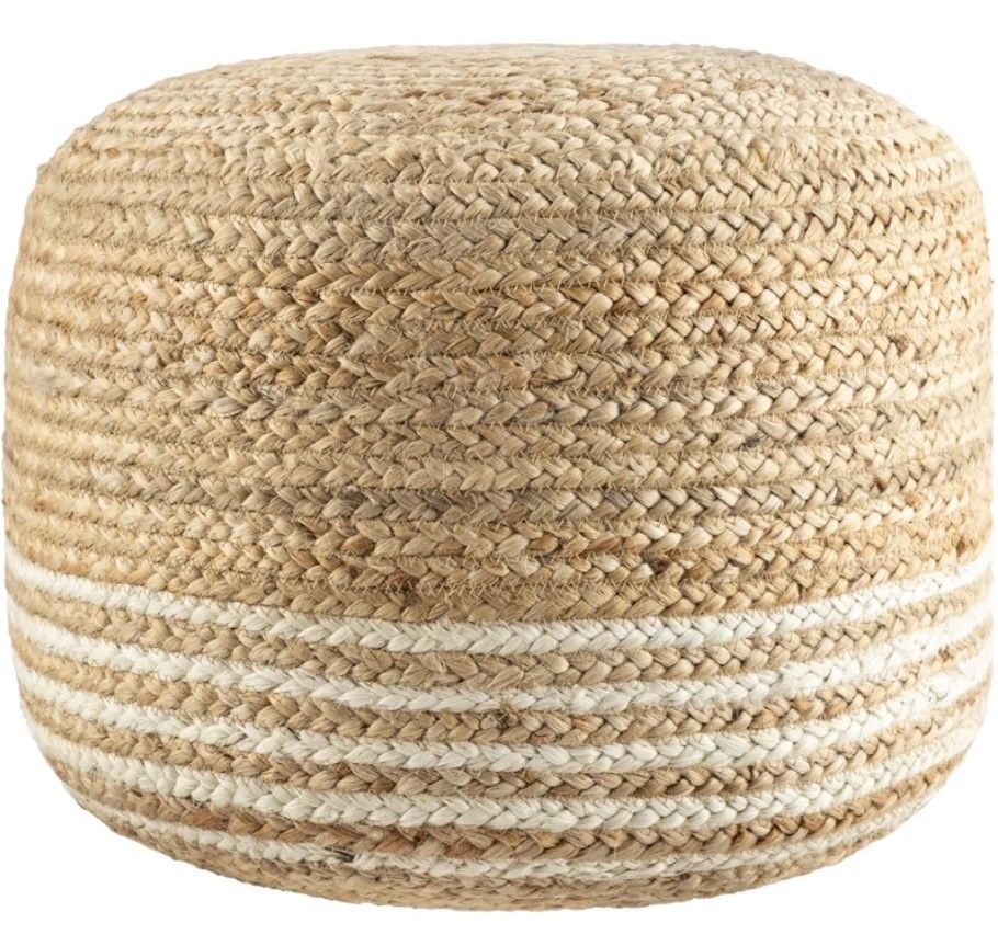 Aires Upholstered Pouf thumbnail 3