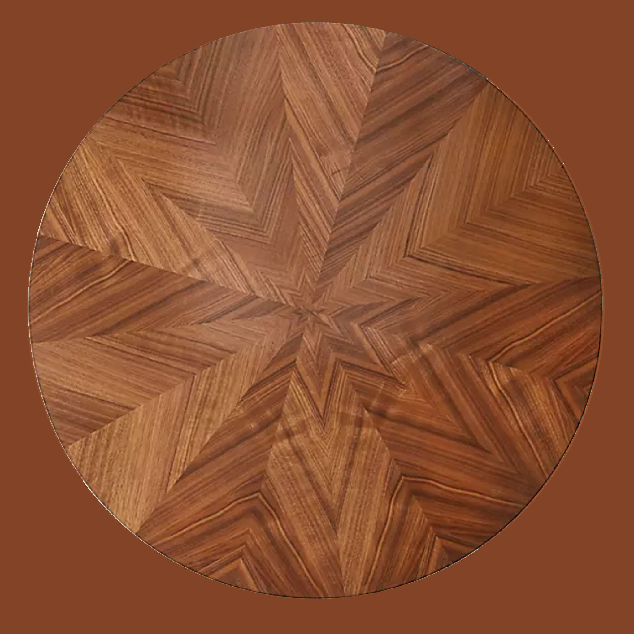 Quillen Marquetry Dining Table thumbnail 2