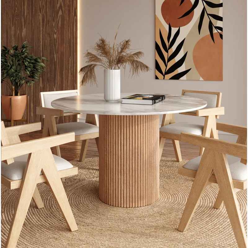 Carmela Round Dining Table thumbnail 2