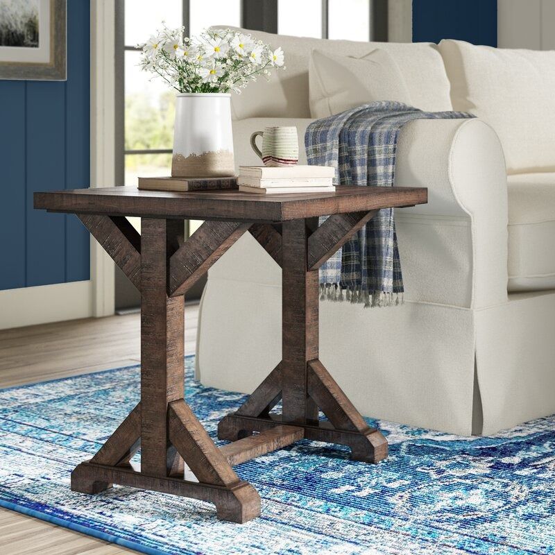 Burt Trestle End Table thumbnail 4